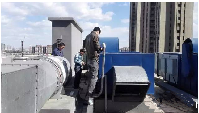  饭店芭乐视频官网下载在线播放排烟系统清洗图片