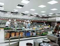 学校食堂芭乐视频官网下载在线播放设备生产厂家告诉你商用厨具和家用厨具有什么差别