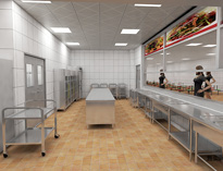 食堂芭乐视频官网下载在线播放厨具厂家告诉你需商用芭乐视频官网下载在线播放设计注意细节